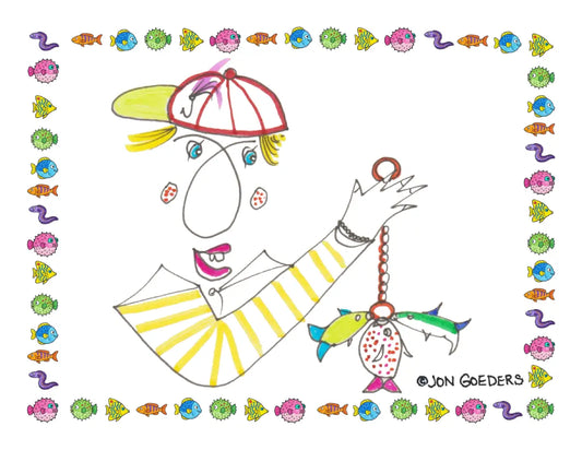 Larry Luring - Greeting Card