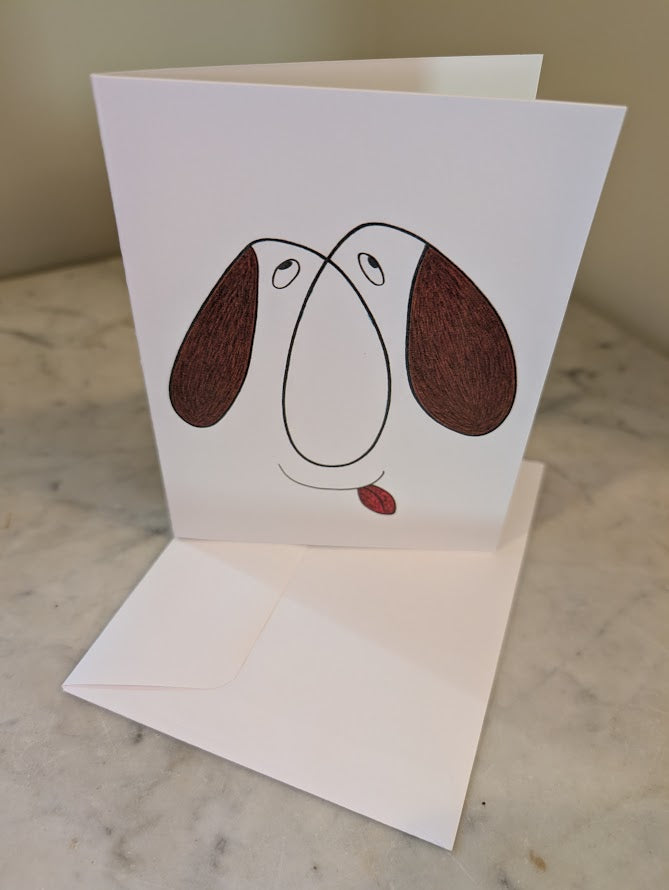 Rover the Dog - Greeting Card