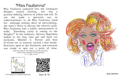 Miss Paulianna - Greeting Card