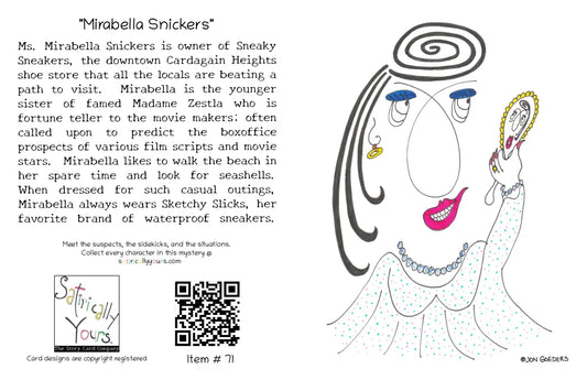 Ms. Mirabella Sinckers - Greeting Card