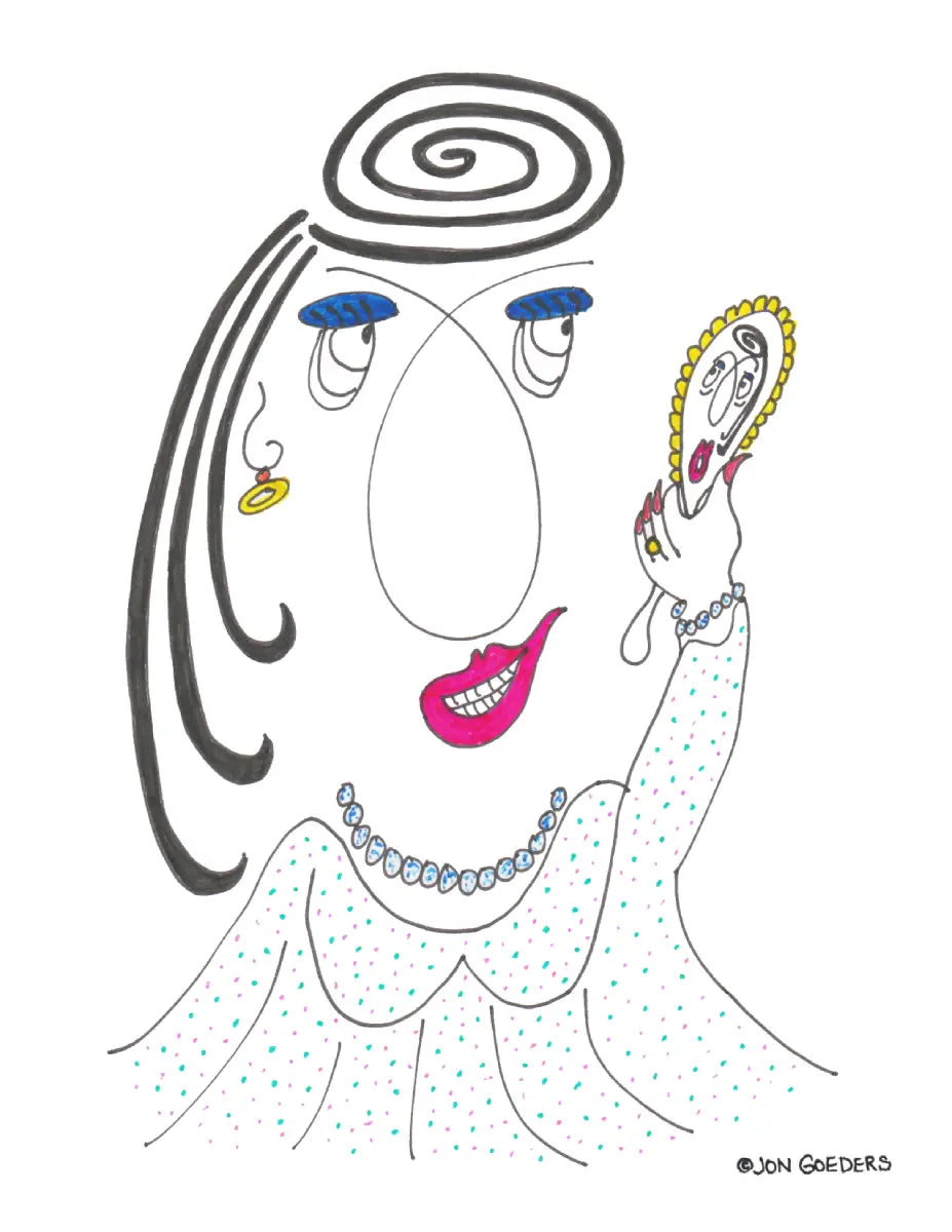 Ms. Mirabella Sinckers - Greeting Card