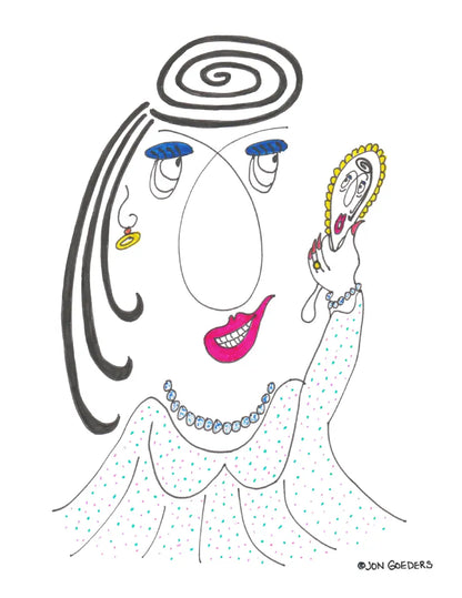Ms. Mirabella Sinckers - Greeting Card