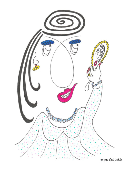 Ms. Mirabella Sinckers - Greeting Card
