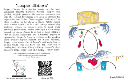 Jasper Jibbers - Greeting Card