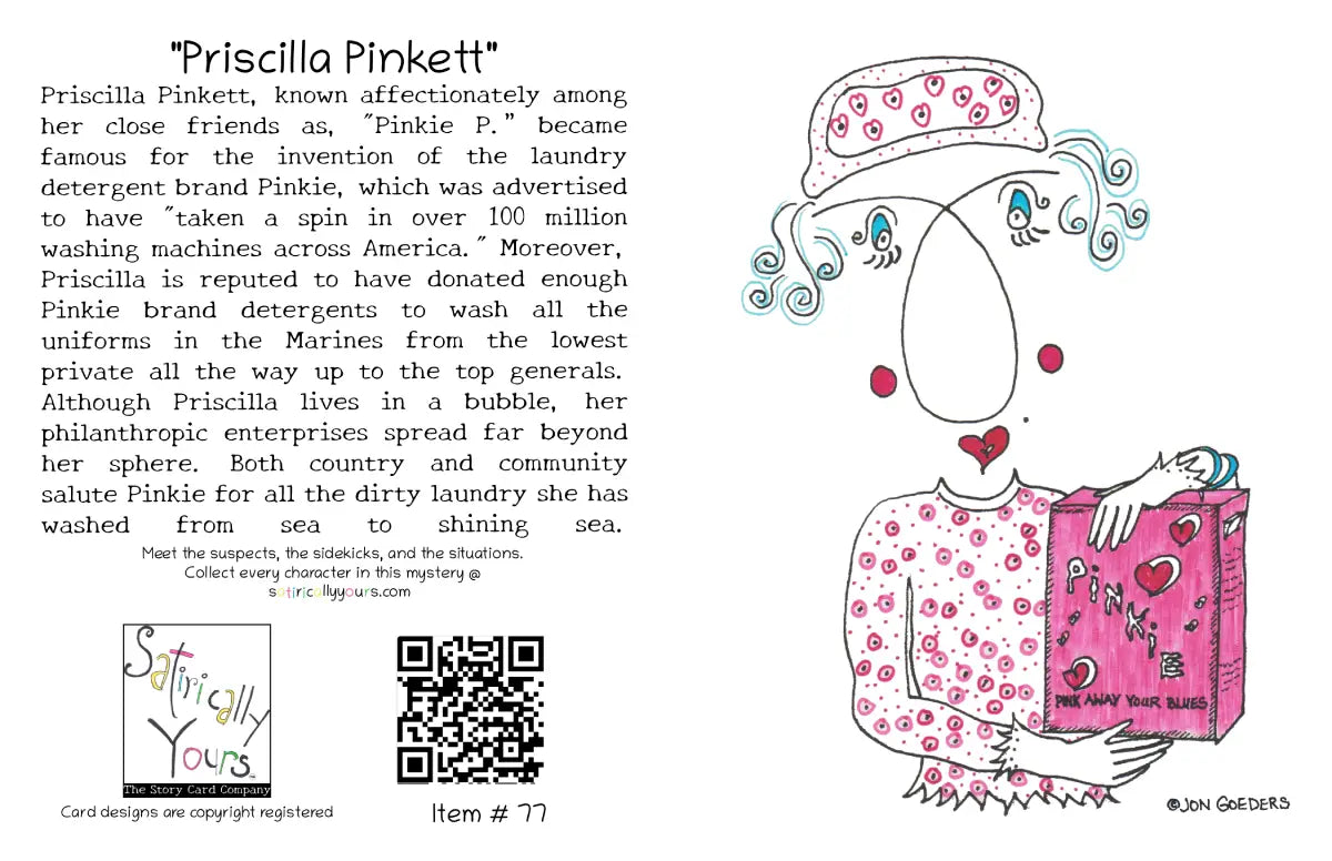 Priscilla Pickett - Greeting Card