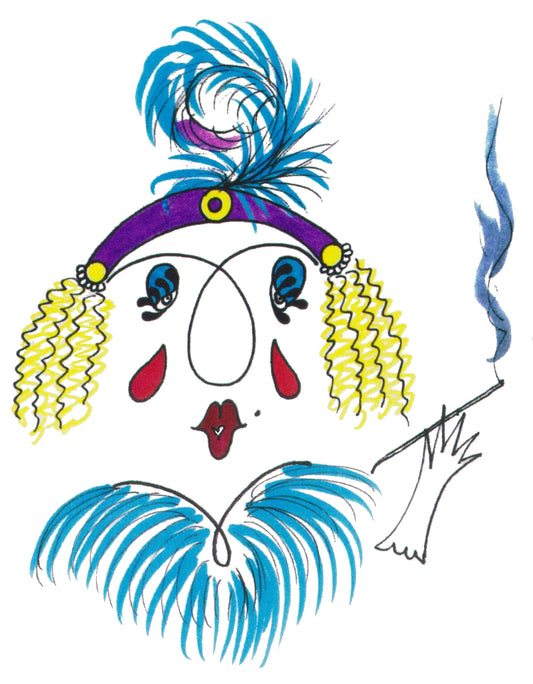 Blondie West - Greeting Card