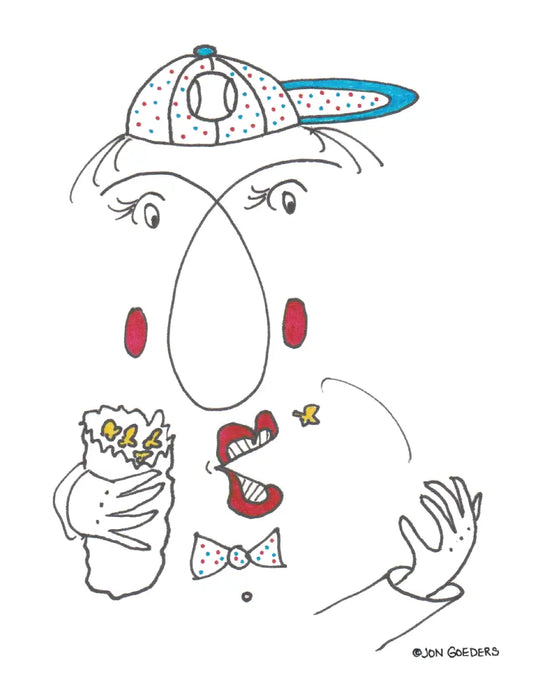 Billy Bopp "the Vacuum" Bumbleton - Greeting Card