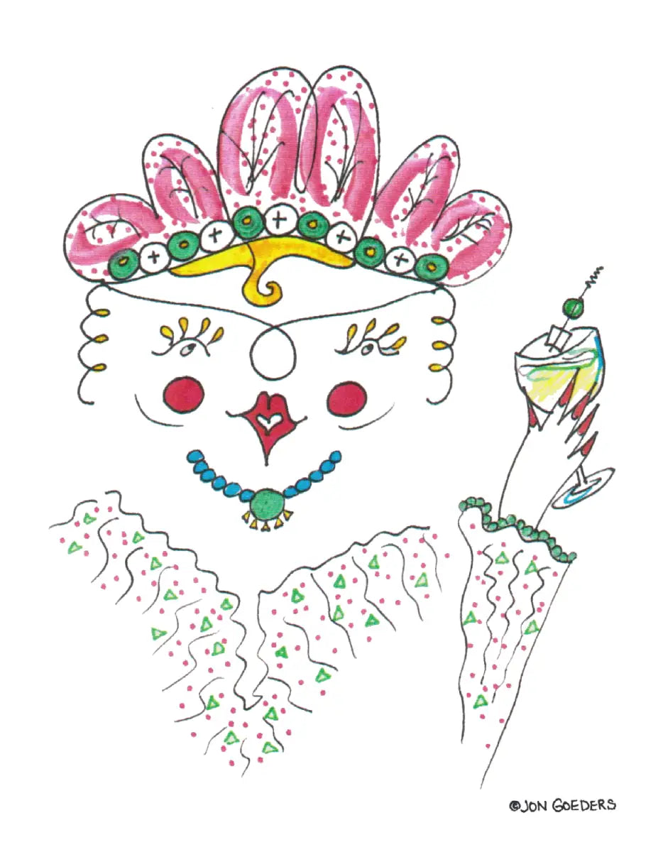 Archduchess Achingclaws - Greeting Card