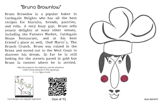 Bruno Brownlow - Greeting Card