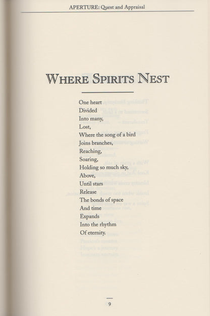 Aperture: Quest and Appraisal - A Book of Poetry