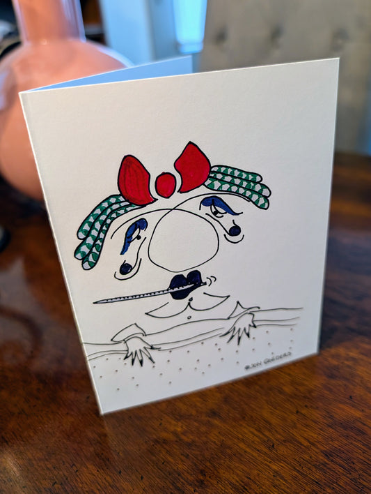 Greeting Card - Satirically Yours - Get well soon