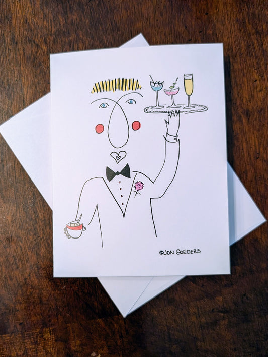 Greeting Card - Satirically Yours - Party Invitation