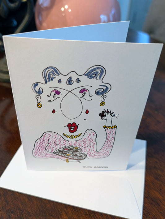 Greeting Card - Satirically Yours - Valentines Day Candy Card
