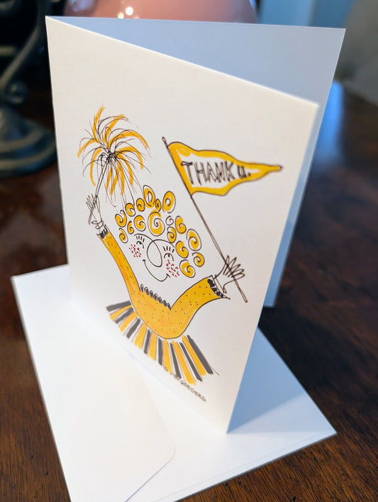 Greeting Card - Satirically Yours - Thank You Card