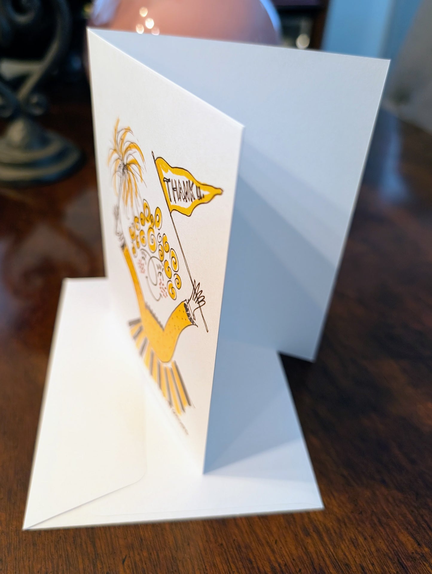Greeting Card - Satirically Yours - Thank You Card