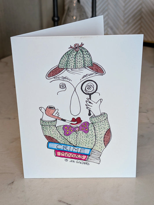 Greeting Card - Satirically Yours - Sherlock Card