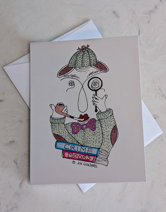 Greeting Card - Satirically Yours - Sherlock Card