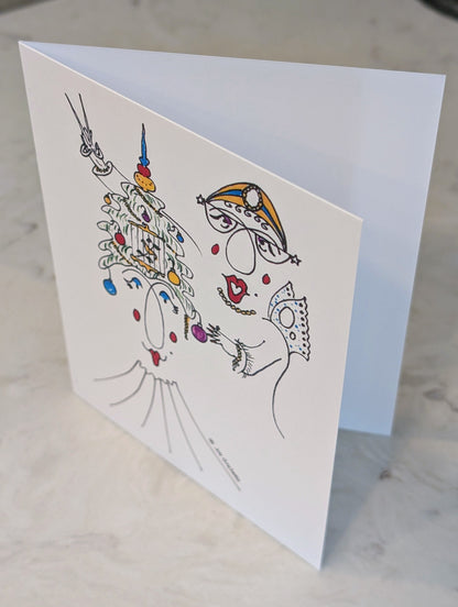 Greeting Card - Satirically Yours - Christmas Greetings