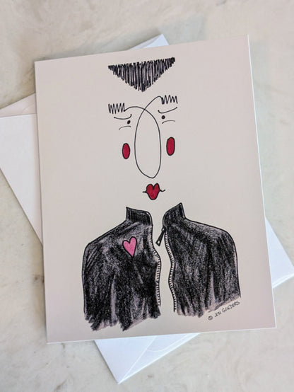 Greeting Card - Satirically Yours - Tough Guy Card