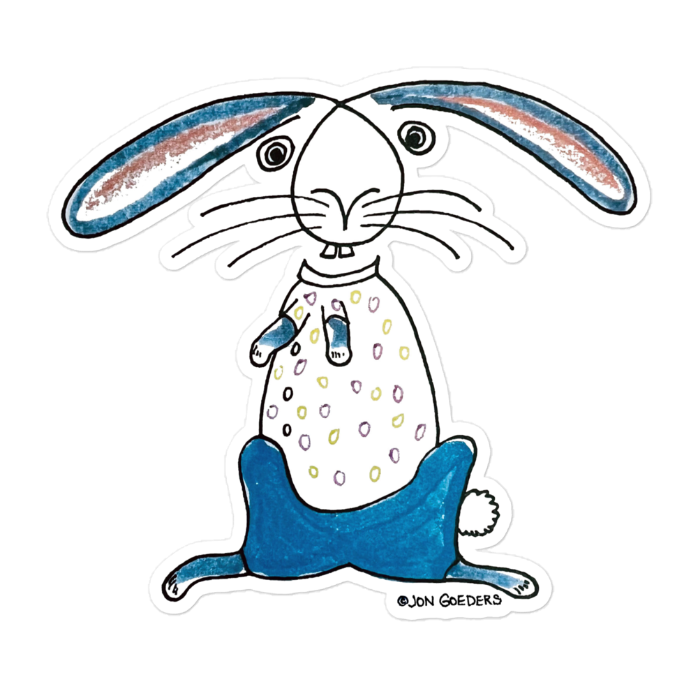 Bunny Boomers - Bubble-free stickers